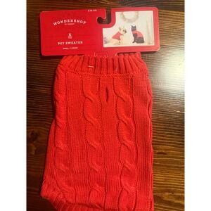 Wondershop Red Pet Sweater